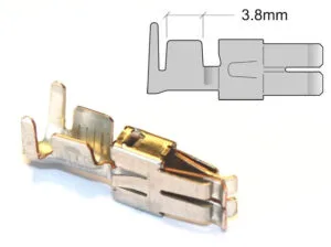 Crimp terminals, 2.5-4.0mm2, 25 pcs