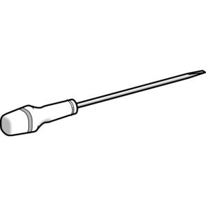 screwdriver for slotted head screws - blade 1.2 x 6.5 mm