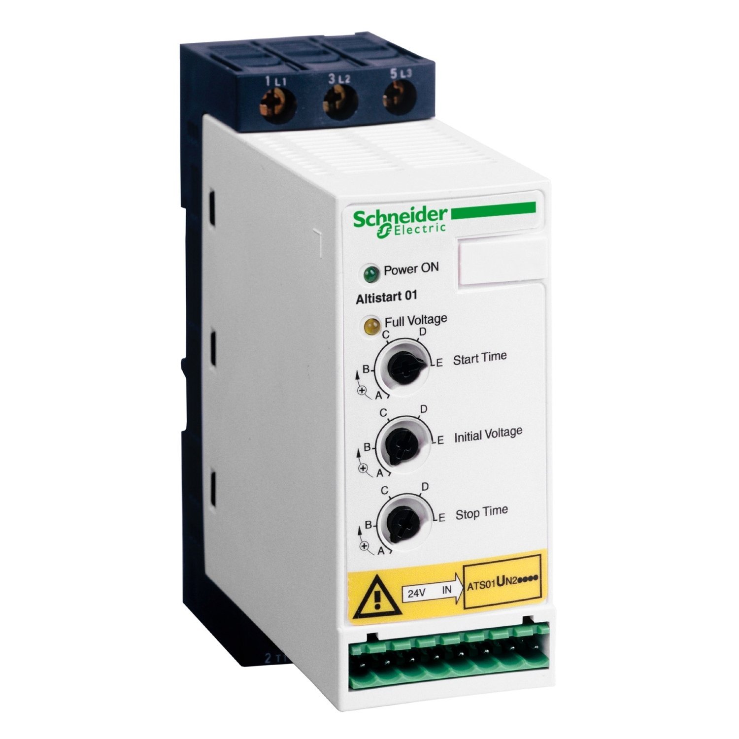 soft starter in IP54 metal enclosure - ATS01 - 72 A - 400 V - 30 KW
