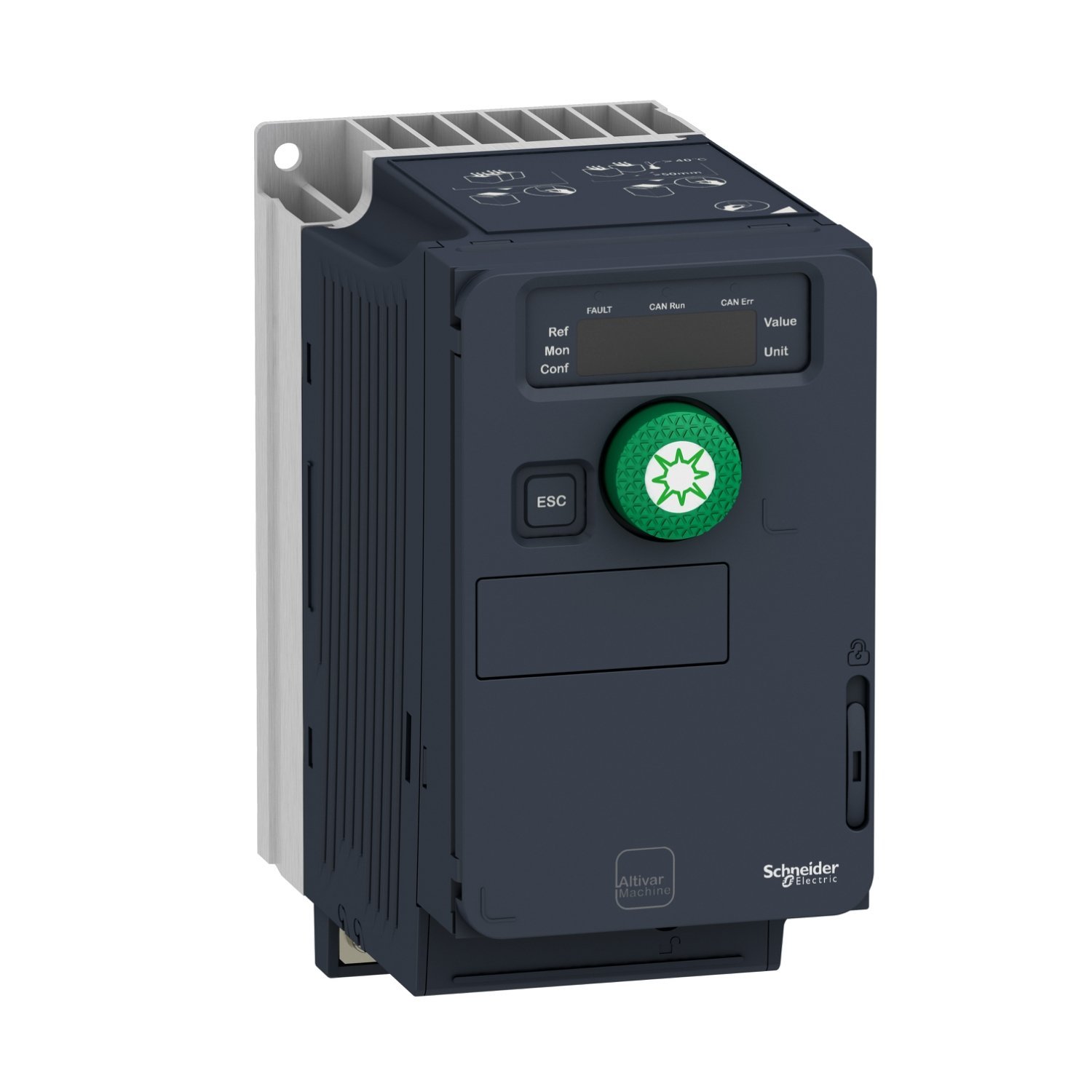 Variable speed drive, Altivar Solar, 0.55kW, 200 to 240V, 1 phase, compact