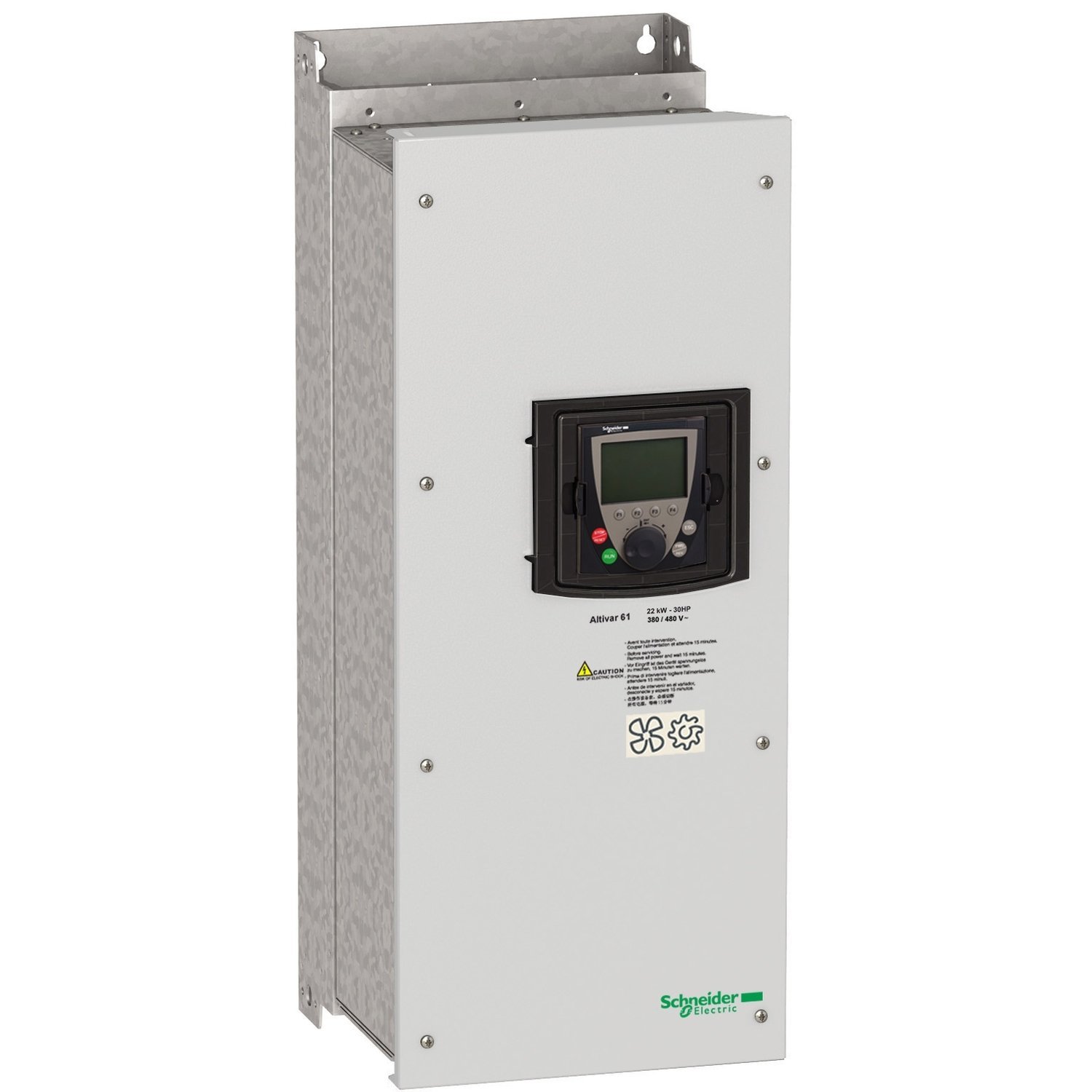 variable speed drive ATV61 - 22kW 30HP - 380...480V - EMC filter - IP54