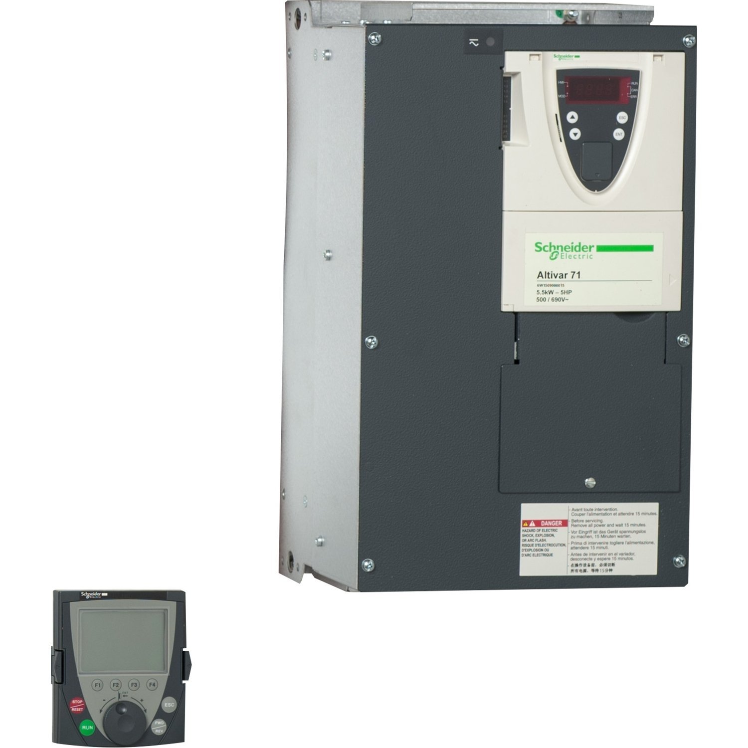 variable speed drive ATV71 - 5.5kW - 690V - EMC filter-graphic terminal