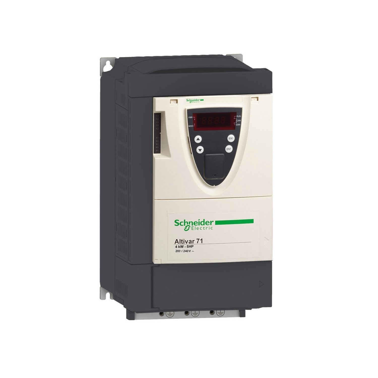 variable speed drive ATV71-baseplate-11kW-15HP-480V-EMC filter-w/o graphic term.